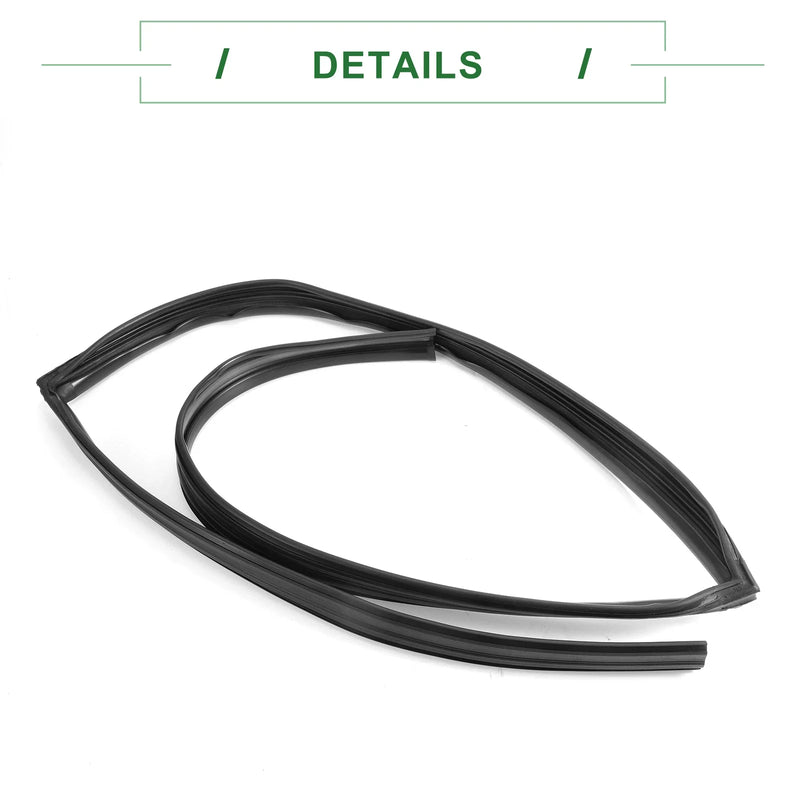 Honda Civic Rear Right Door Window Run Channel Seal Strip (2016-2021)