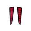 Lexus RX Red Lens Rear Bumper Reflector Brake Signal Light (2016–2018)