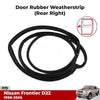 Door Rubber Seal Weatherstrip Rear RH Fit Nissan Navara D22 Frontier 1998-05 D09