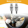 Motorcycle Motorcycle Screw M4x0.7 2 x Fork Air Bleeder Valve