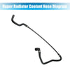 BMW 550i 650i Upper Radiator Coolant Hose (2006-2010)