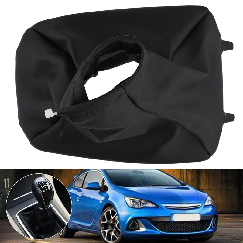 Car Black Boot Gaiter Microfiber Leather Practical Gear stick cover