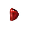 Lexus IS ES NX GS RX Red Carbon Fiber Gear Shift Knob Shifter Cover Trim Fit