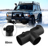 Car Parking Heater T-out Connector / 1 Pcs 160mm 60mm / Plastic With Vavle Flap