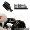 Yamaha Pair 2 x Black Plastic Handlebar Brush Bar Hand Guard