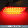 Subaru Impreza Rear Bumper Reflector LED Brake Tail Lights (2008-2011)