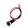 Car Dashboard Panel Warning Lamp 12V 8mm LED Indicator Light