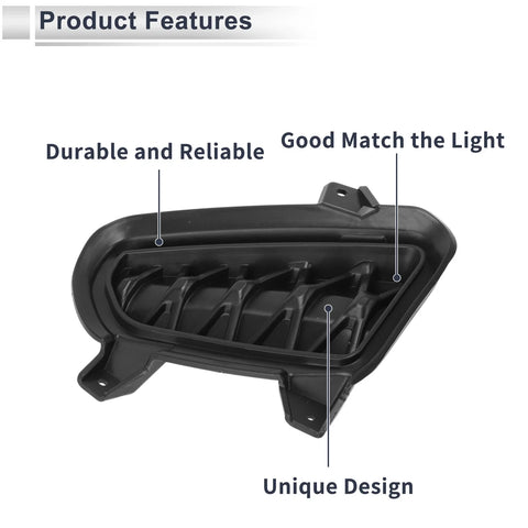 Dodge Durango Front Left Fog Light Grill (2014-2022)