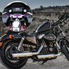 Motorcycle Balance Bar 22mm Purple Crossbar Handlebar