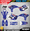 Yamaha YZF 250 (2010-2013) AUSSIE STYLE Stickers Custom Graphics Full Kit