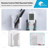 Universal White Air Conditioner Remote Control Holder Wall-Mounted Cover