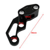 Motor Bikes Aluminum Red Oil Pipeline Brake Line Clamp Protector