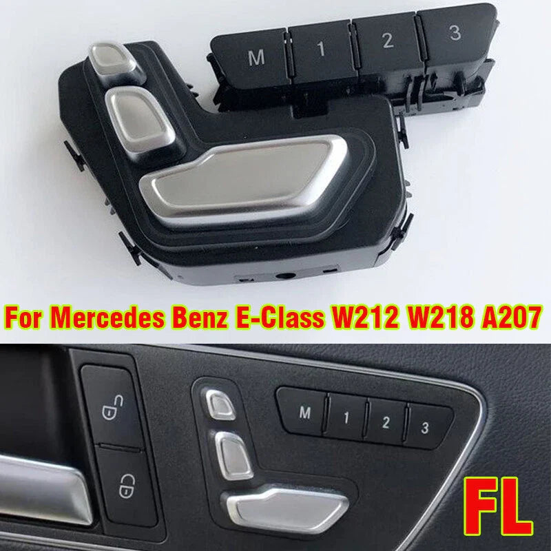 Mercedes E-Class W212 W218 A207 FL Power Side Seat Adjust Switch Block