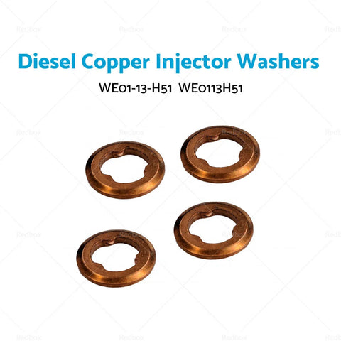 Ford Ranger 4 x Diesel Copper Injector Washers (2006-2011)