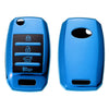 Kia Optima, Soul (2013-2018, 2015-2018) Blue TPU Key Fob Cover Case