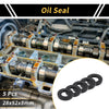 Make Model Oil Seal / 28x52x8mm 5 Pcs / Rotary Shaft Seal NBR Rubber