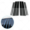 Honda Civic Sedan 8x Black Pillar Post Covers (2012-2015)