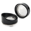 Harley Davidson Softail Clear Turn Signal Light Lens with Black Bezels
