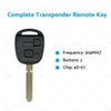 Toyota Prado 120 Transponder Remote Key (2003-2009)