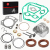 Yamaha YDRA Golf Cart 0.25mm oversized Top End Kit Piston/Valve (2000-2013)