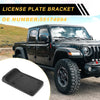 Jeep Wrangler TJ Front Bumper License Plate Bracket (1997-2007)