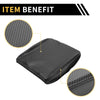 Dodge Ram Microfiber Leather Middle Carbon Fiber Black Armrest Cover