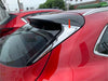 Mazda CX-30 (2020-2023) 2 x pcs Chrome Rear Window Spoiler Side Cover Trim