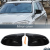 BMW X5 F15 X6 F16 X3 F25 LCI X4 F26 Door Mirror Cover Caps Gloss Black