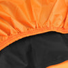 Suzuki GSX-R 600 750 1000 1100 Motorcycle Cover L 180T Black/Orange