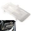Honda NC750 NC750S NC750X Radiator Oil Grille Guard Cover Silver (2012-2023)