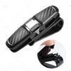 Visor - Luxury Sun Ticket Card Hold 4PCS Car Sunglasses Holder Clip