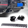 Defender 110 130 90 3PC Black Tailpipe Exhaust Pipe (2020-2024)