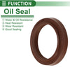 Make Model Oil Seal 26x34x4.5mm FKM Brown 5x