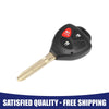 Toyota Camry Uncut Key Remote Case HYQ12BBY (2007–2010)
