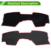 Mazda3 BP 2019-2024 Black Red 1 Set Dash Cover Mat