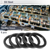 Vehicle Oil Seal 70x90x12mm Nitrile Rubber Rotary Shaft Seal 5 Pcs