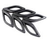 Maserati Quattroporte 2013-21 Carbon Fiber Side Fender Air Vent Cover Trim