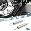 Honda CG125 2 x 10cm Silver Tone Metal Motorcycle Side Kickstand Spring