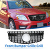 Mercedes-Benz GLK300 (2013-2015) Gloss Black Front Upper Bumper Grille