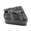 Universal Motorcycle Saddle Bag Luggage Tool Bag Left Side Black
