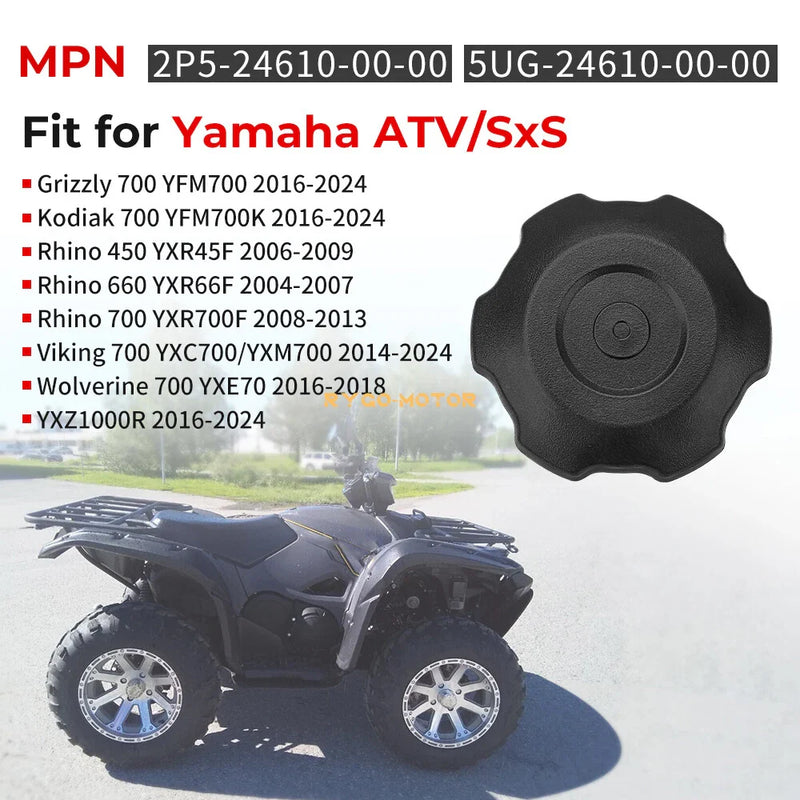Yamaha Rhino 450 660 700 Viking 700 Kodiak 700 Grizzly 700 Gas Cap