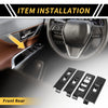 Toyota Tundra Carbon Fiber Door Window Switch Panel Cover Set (22-24)
