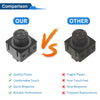Chevrolet Silverado 1500 (2014-2019) Black 4x4 Wheel Drive Switch