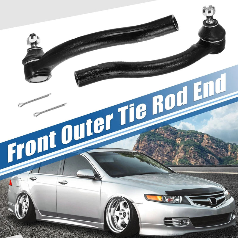 Honda Acura TSX 2 x Front Inner Outer Tie Rod End Links (2004-2008)
