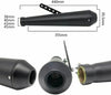 Universal Motorcycle 17.5" Short Exhaust Pipe Muffler Tail Pipe
