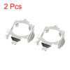 Mercedes-Benz B-Class 2 x Silver Tone Metal H7 Headlight Holders (2012-2019)