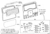 TOYOTA FJ CRUISER JDM Back Door Handle Garnish Outside