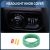 Dodge RAM Headlight Fog Light Control Switch Knob Cover (2018-2022)