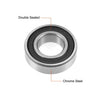 Ball Bearing 2 x 17x35x10mm Double Sealed ABEC-3 Bearings