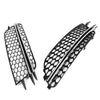 Audi A6 C7 Honeycomb Front Bumper Fog Light Grilles (2012-2015)